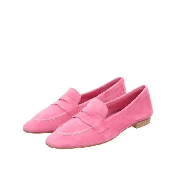 Gero Mure Loafer in Pink Velour