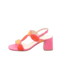 Gero Mure Sandalette Pink / Orange